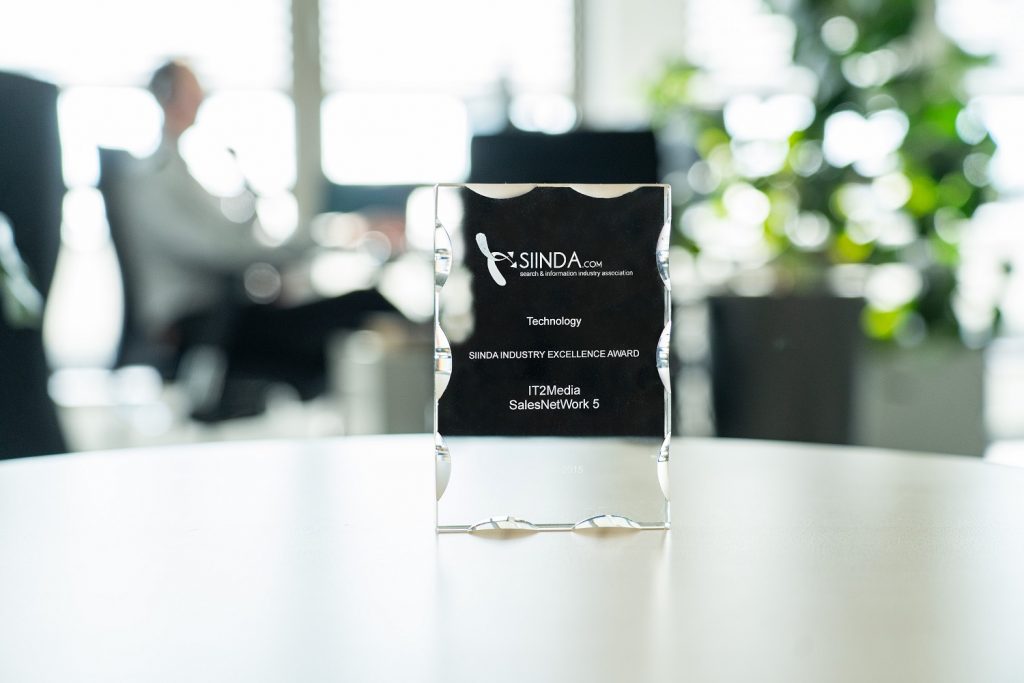 Award Siinda Star Technology für unser Datenqualitätsmanagement-Tool DPS