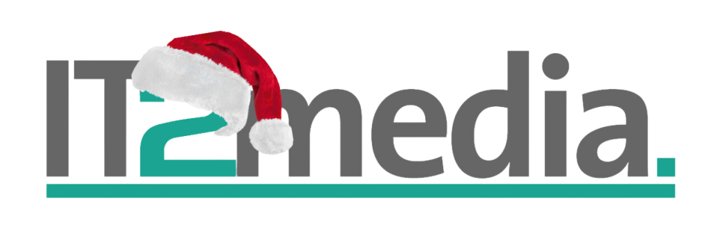 Logo IT2media Weihnachten