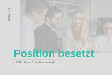 SAP Inhouse Consultant (m/w/d)