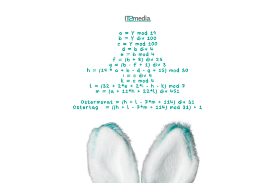 Formel zur Berechnung von Ostern