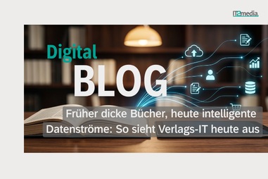 Früher dicke Bücher,  heute intelligente Datenströme:  So sieht Verlags-IT heute aus